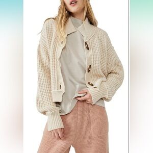 Free People Micah Cardi Ivory
